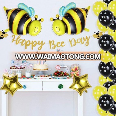 40 Pieces  Party Decorations for Bumble Bee Themed Birthday Party Baby Shower Supplies