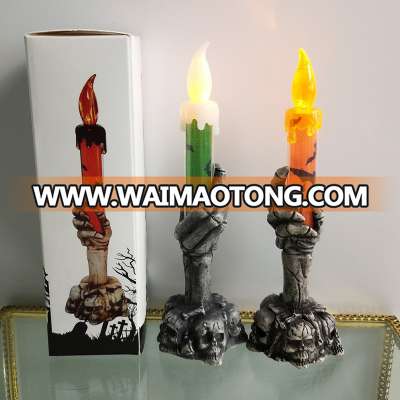 Halloween simulation flame candle light  Led night light decorative props pumpkin light