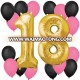 Custom Birthday Party Supplies 18th Bday Party Balloon Decorations