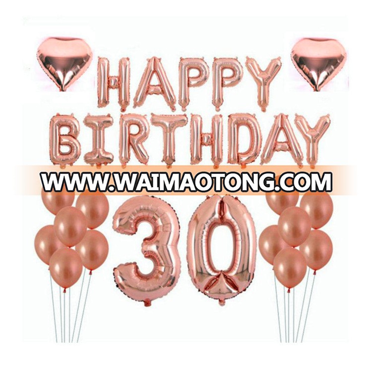 Funny happy birthday birthday party balloon decorations